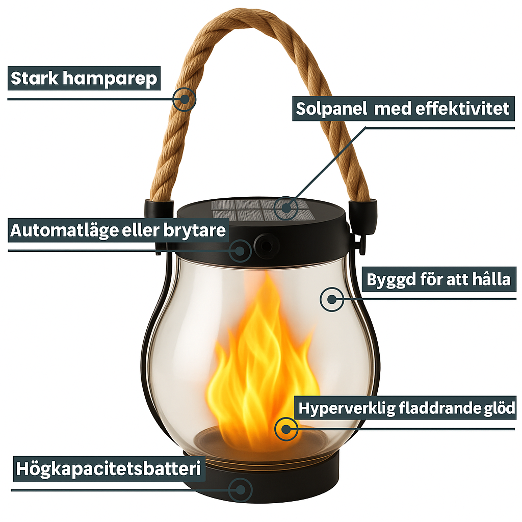 EkoFlamma™ | Magisk eldkänsla utan risk och utan sladdar