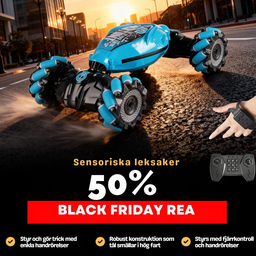 GlowStuntbil™ | Handsensorstyrd stuntbil med LED-ljus