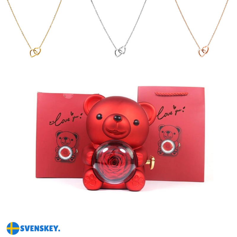 Kärleksbjörn med Halsband❤️