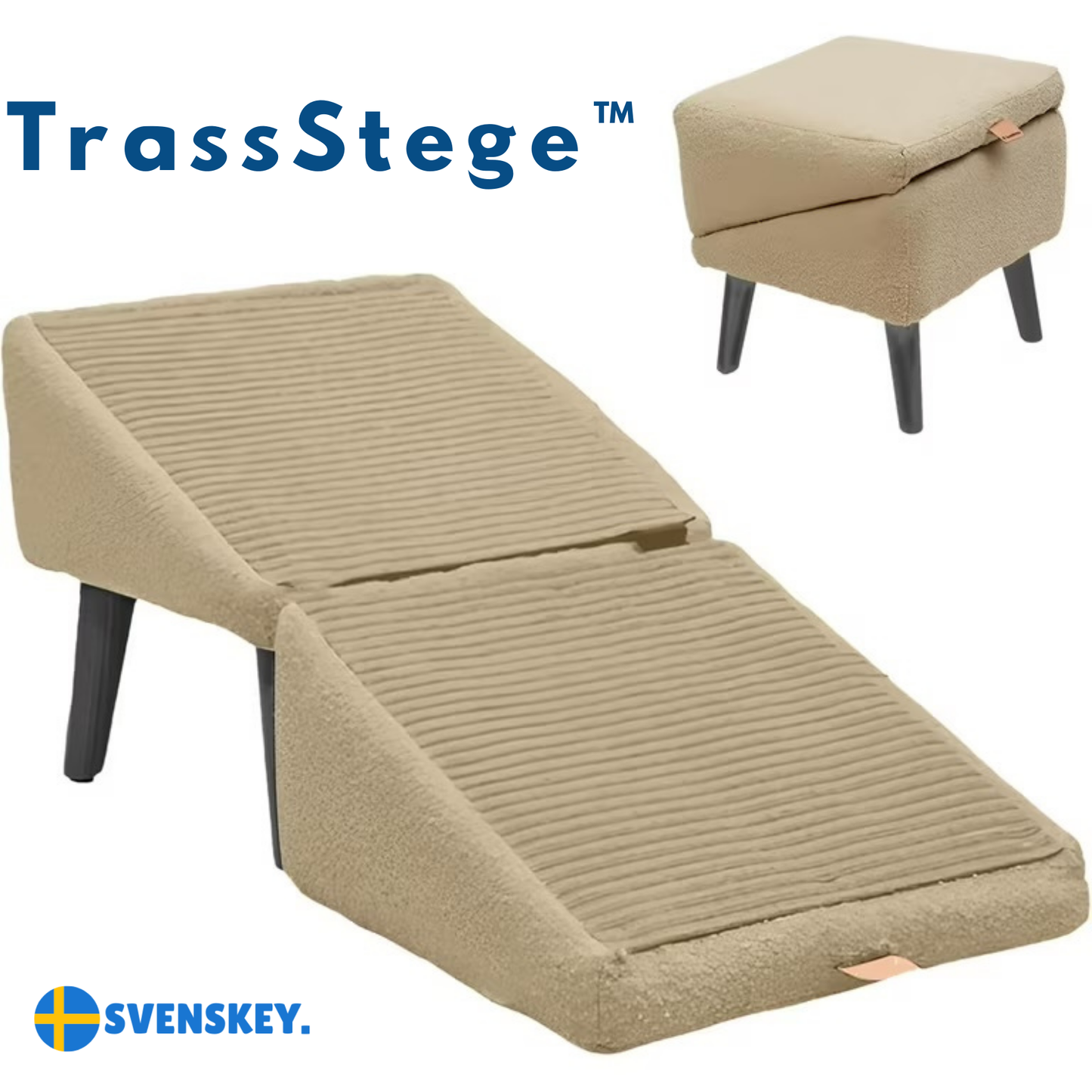TrassStege™ –Trygga steg för äldre och små hundar