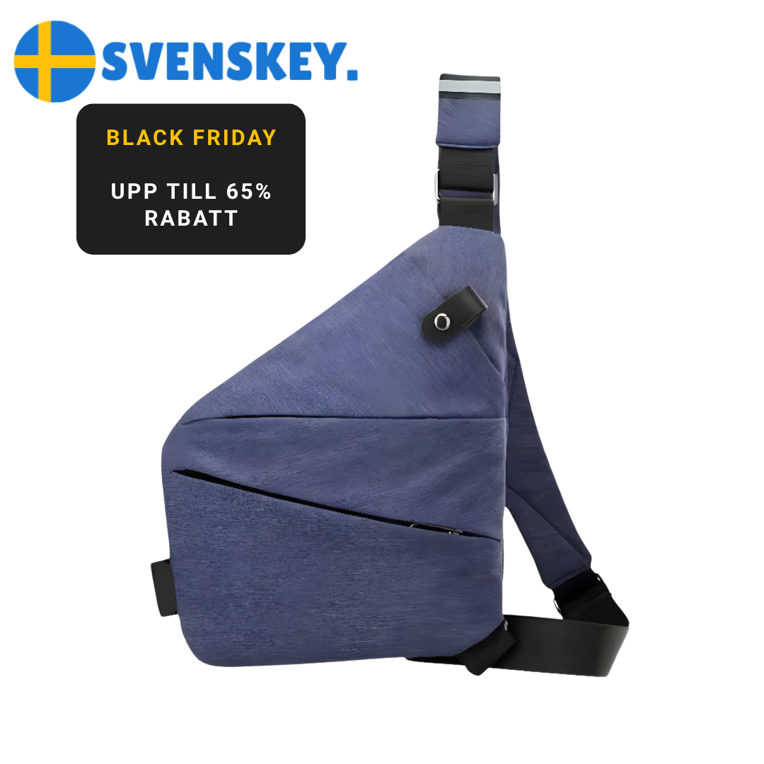 Stridesafe Crossbody™ Multifunktionell Anti-stöld Crossbody Väska