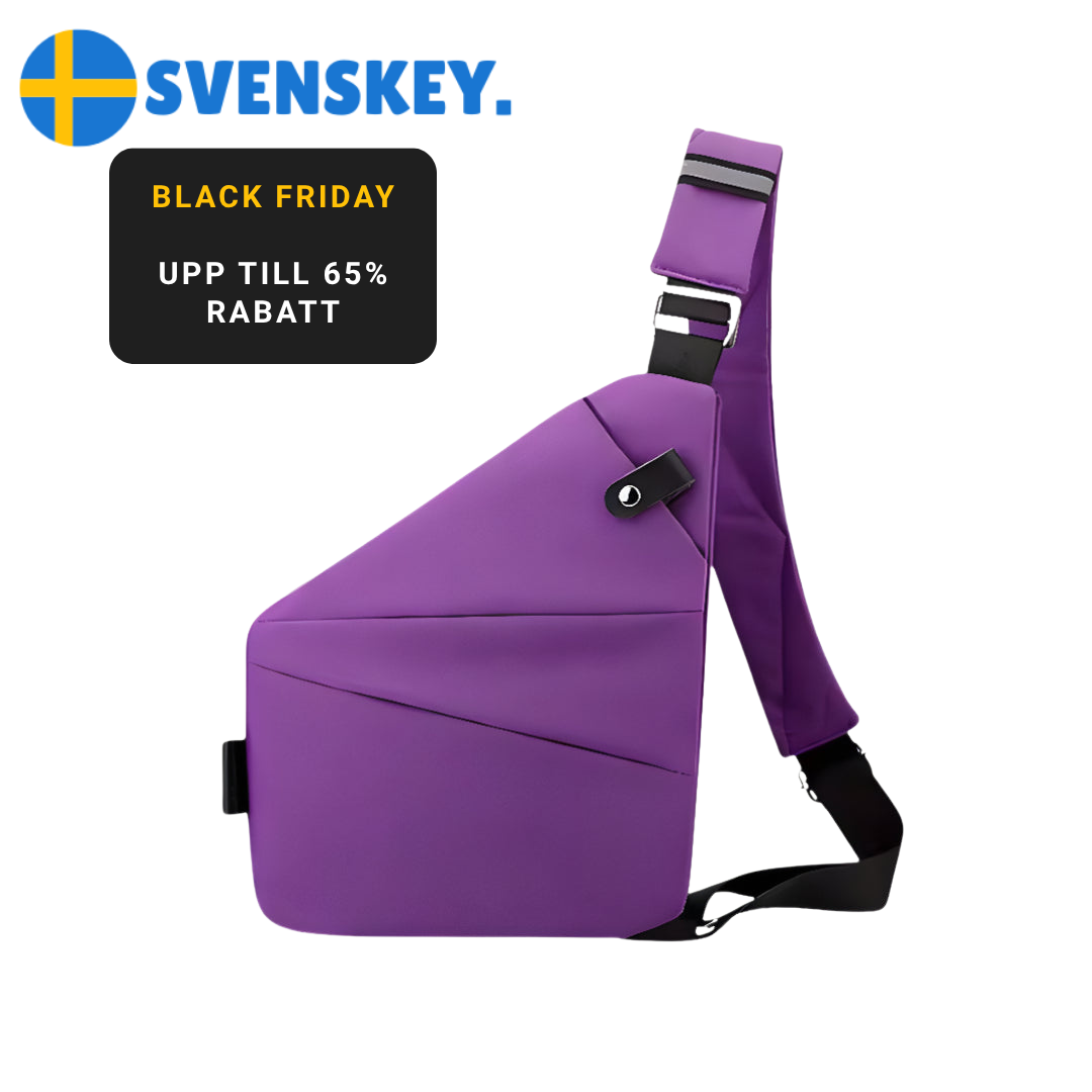Stridesafe Crossbody™ Multifunktionell Anti-stöld Crossbody Väska