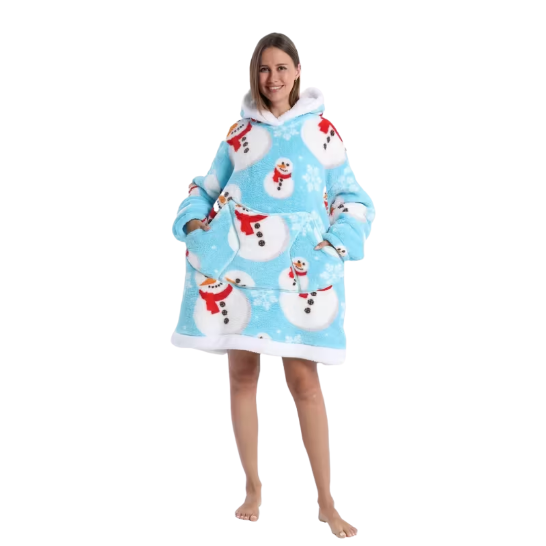 Julfluff™ hoodie – Perfekt för en varm och mysig jul🎄✨