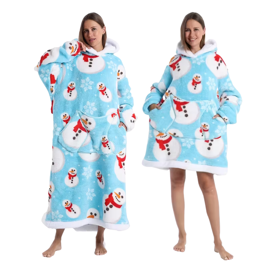 Julfluff™ hoodie – Perfekt för en varm och mysig jul🎄✨