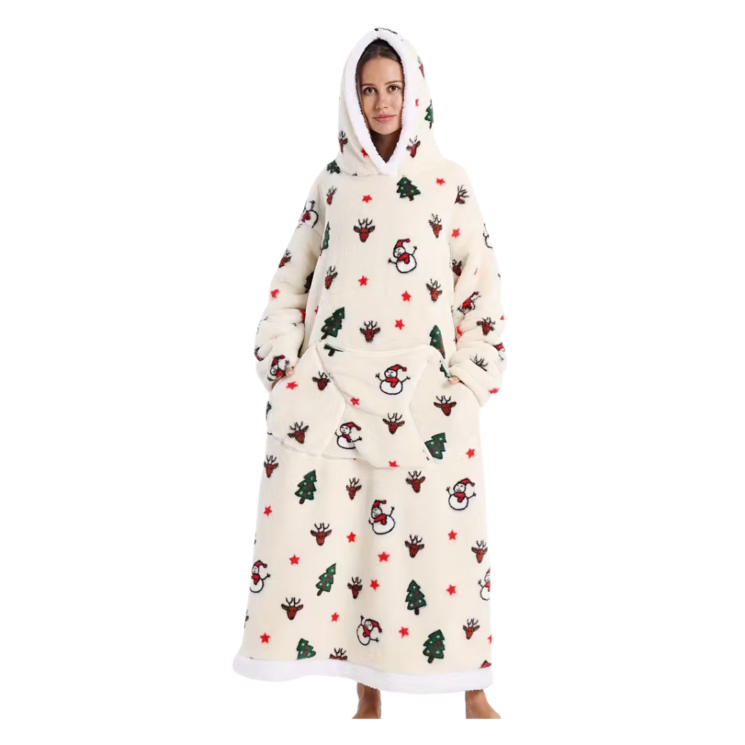 Julfluff™ hoodie – Perfekt för en varm och mysig jul🎄✨