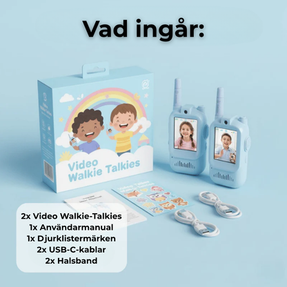 SnackaCam™ | Video-Walkie-Talkies för Barn