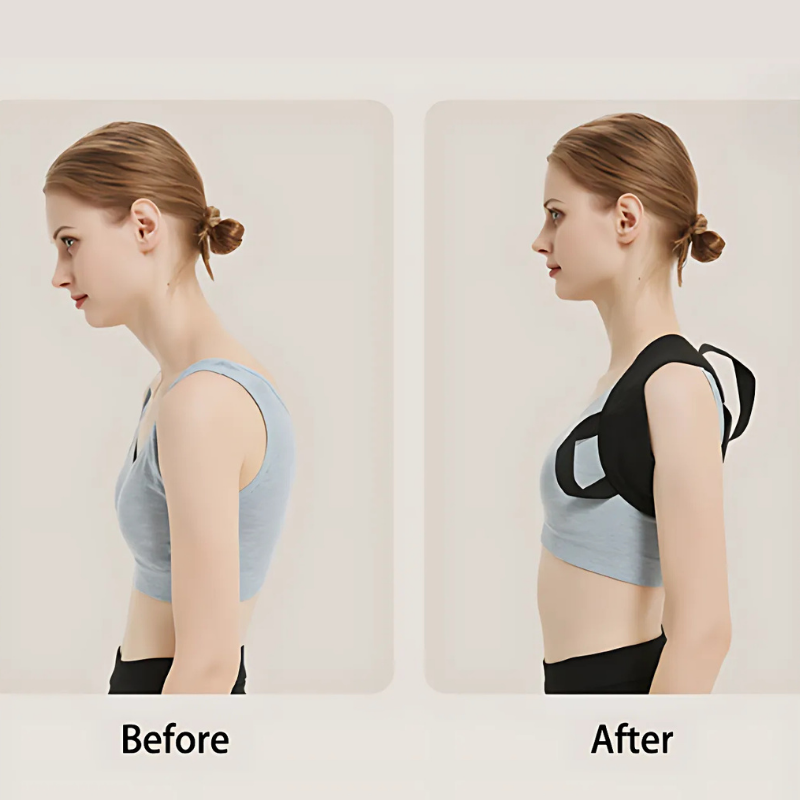 HållningPlus™ PostureCorrector 1+1 GRATIS: Hela Dagen Lättvikt Ryggstöd Hållningskorrigerare