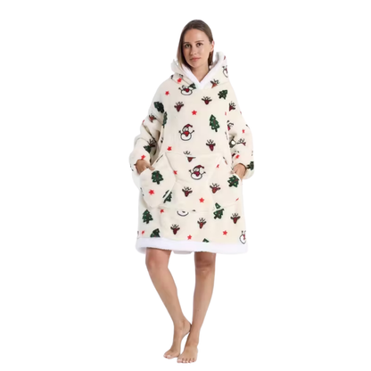 Julfluff™ hoodie – Perfekt för en varm och mysig jul🎄✨