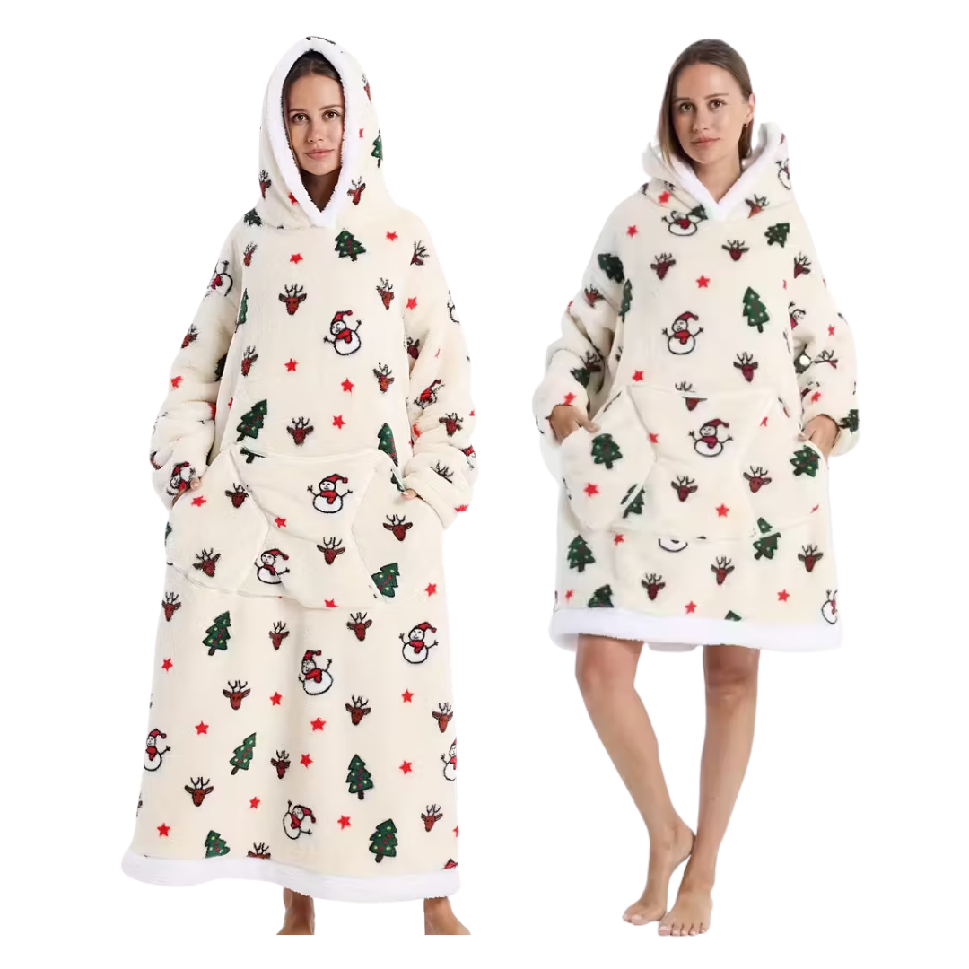 Julfluff™ hoodie – Perfekt för en varm och mysig jul🎄✨