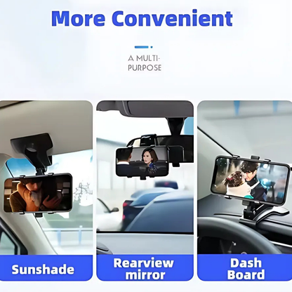 SnapStöd 360° PhoneGrip: Roterande Telefonställ Med Stark Kompakt Grepp