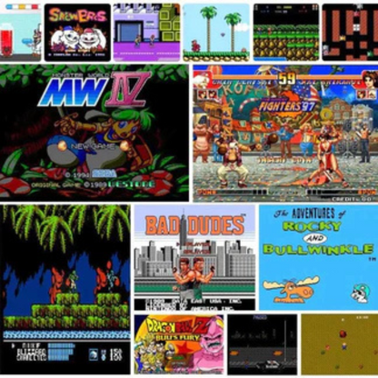 NostalgiStation™ Retro Dock V2 | Återupplev din barndom med tusentals klassiska spel - inga nedladdningar behövs, bara plugga och spela!