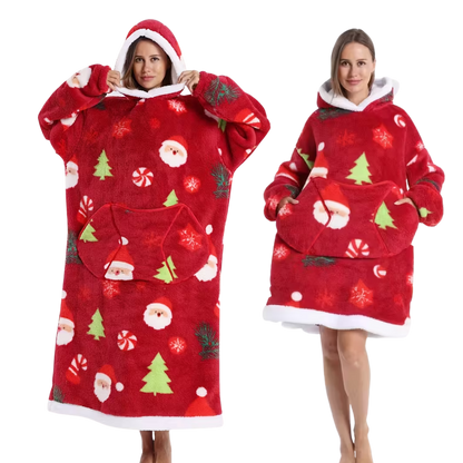 Julfluff™ hoodie – Perfekt för en varm och mysig jul🎄✨