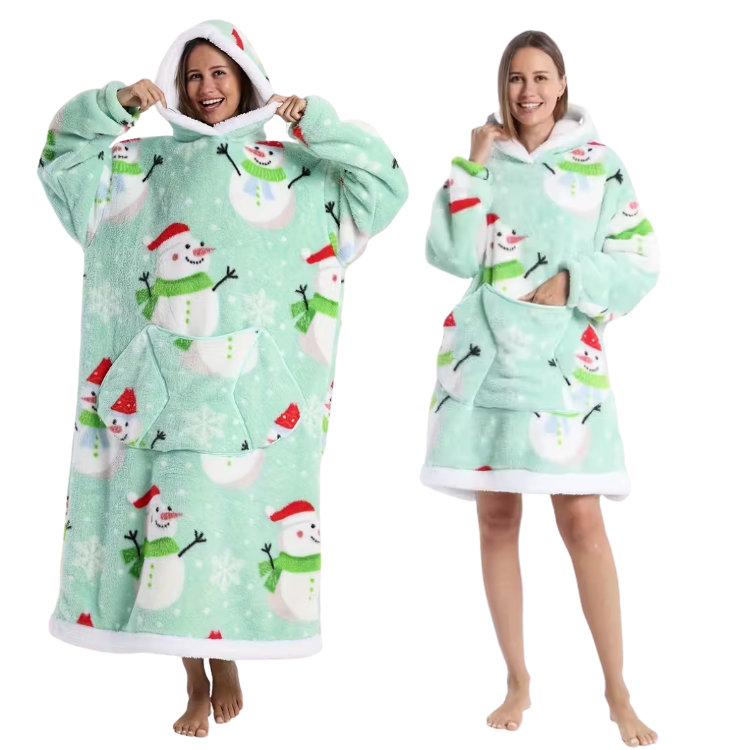 Julfluff™ hoodie – Perfekt för en varm och mysig jul🎄✨