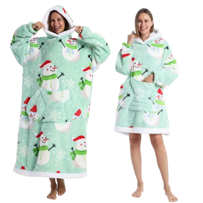 Julfluff™ hoodie – Perfekt för en varm och mysig jul🎄✨