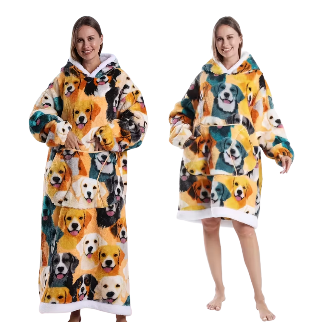 Julfluff™ hoodie – Perfekt för en varm och mysig jul🎄✨