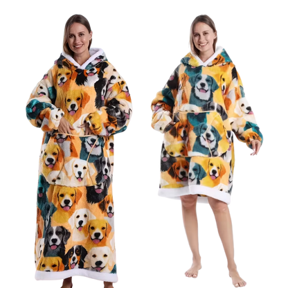 Julfluff™ hoodie – Perfekt för en varm och mysig jul🎄✨