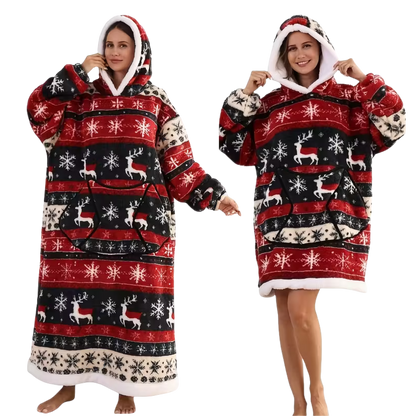 Julfluff™ hoodie – Perfekt för en varm och mysig jul🎄✨