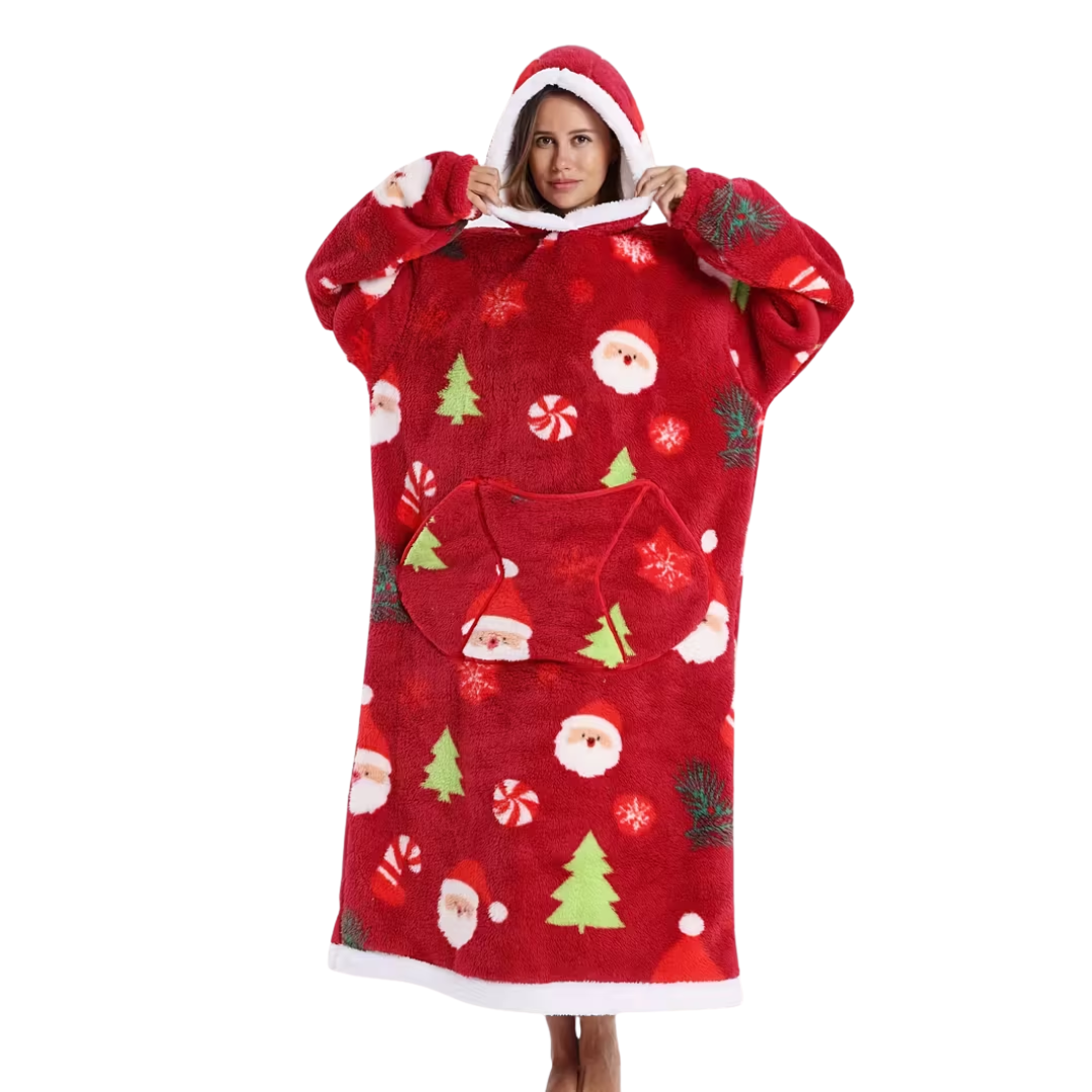 Julfluff™ hoodie – Perfekt för en varm och mysig jul🎄✨