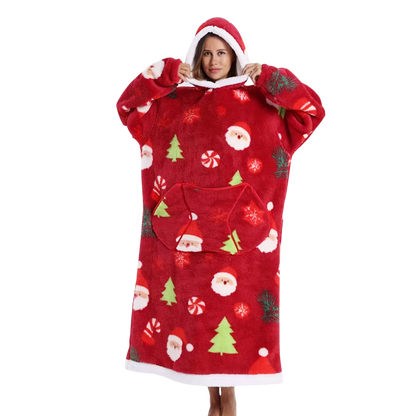 Julfluff™ hoodie – Perfekt för en varm och mysig jul🎄✨