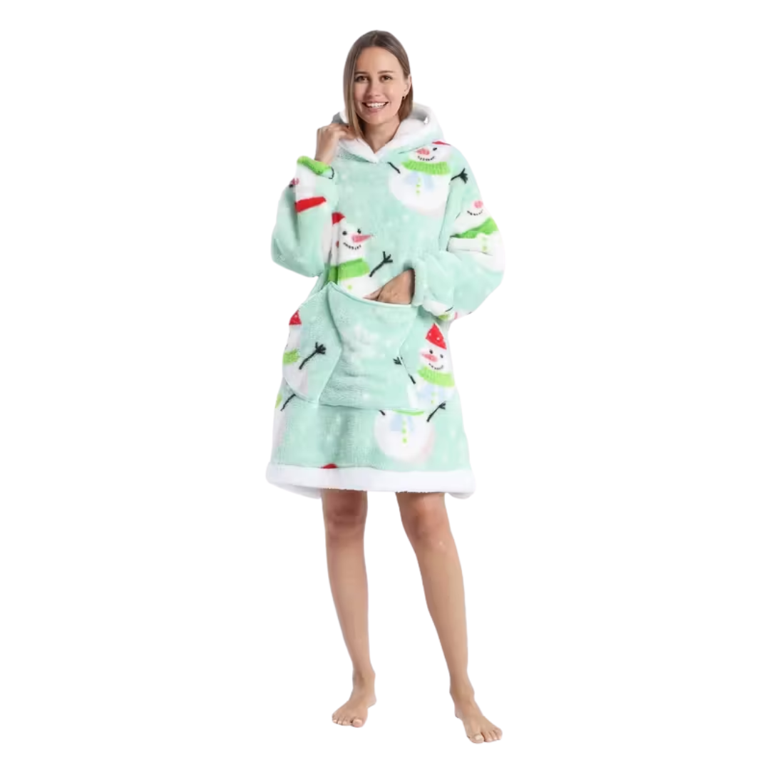 Julfluff™ hoodie – Perfekt för en varm och mysig jul🎄✨