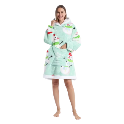 Julfluff™ hoodie – Perfekt för en varm och mysig jul🎄✨