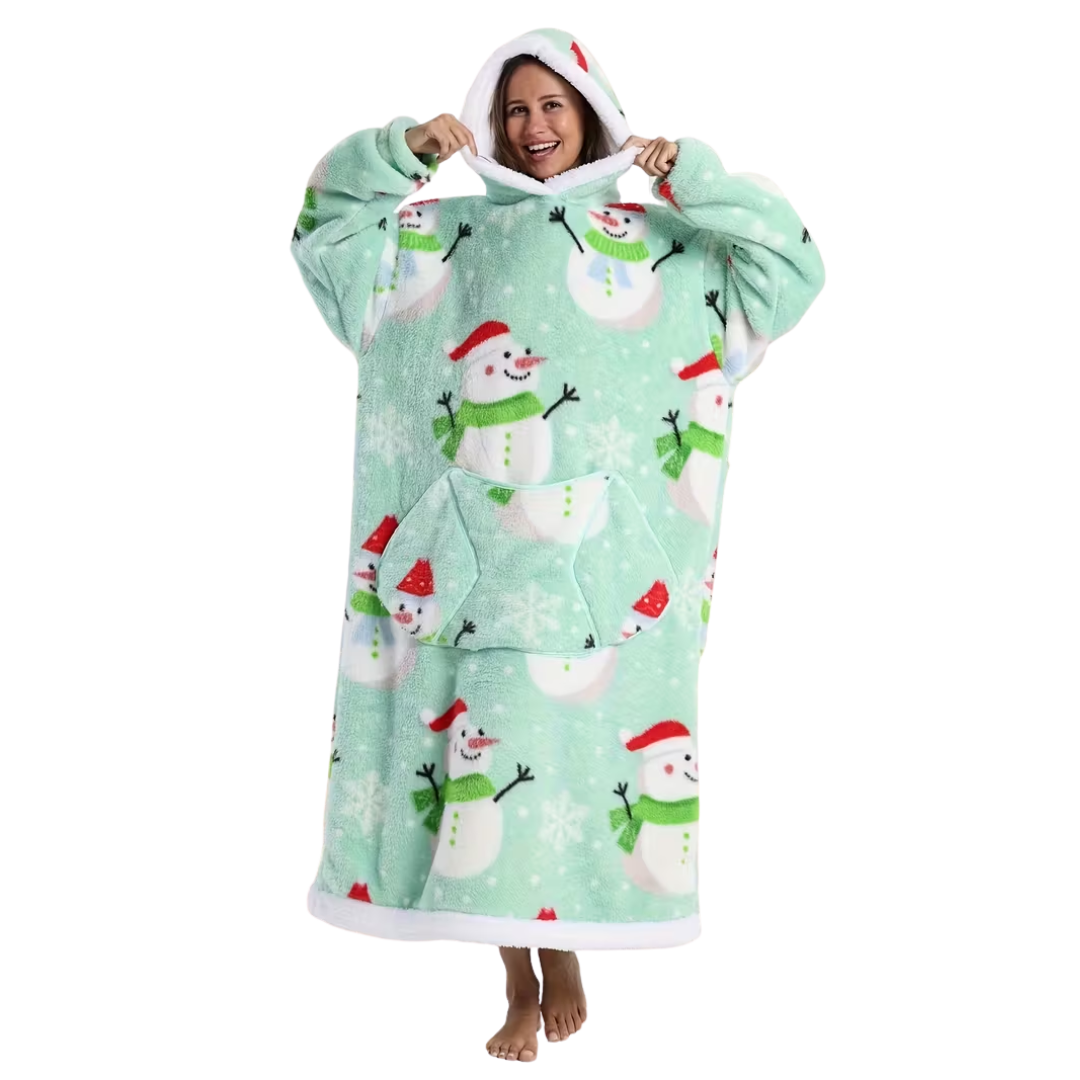 Julfluff™ hoodie – Perfekt för en varm och mysig jul🎄✨