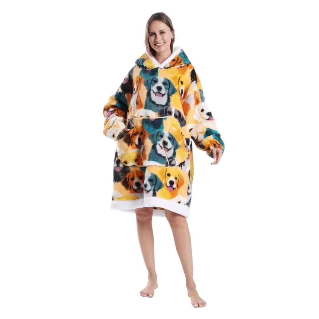 Julfluff™ hoodie – Perfekt för en varm och mysig jul🎄✨