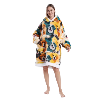 Julfluff™ hoodie – Perfekt för en varm och mysig jul🎄✨