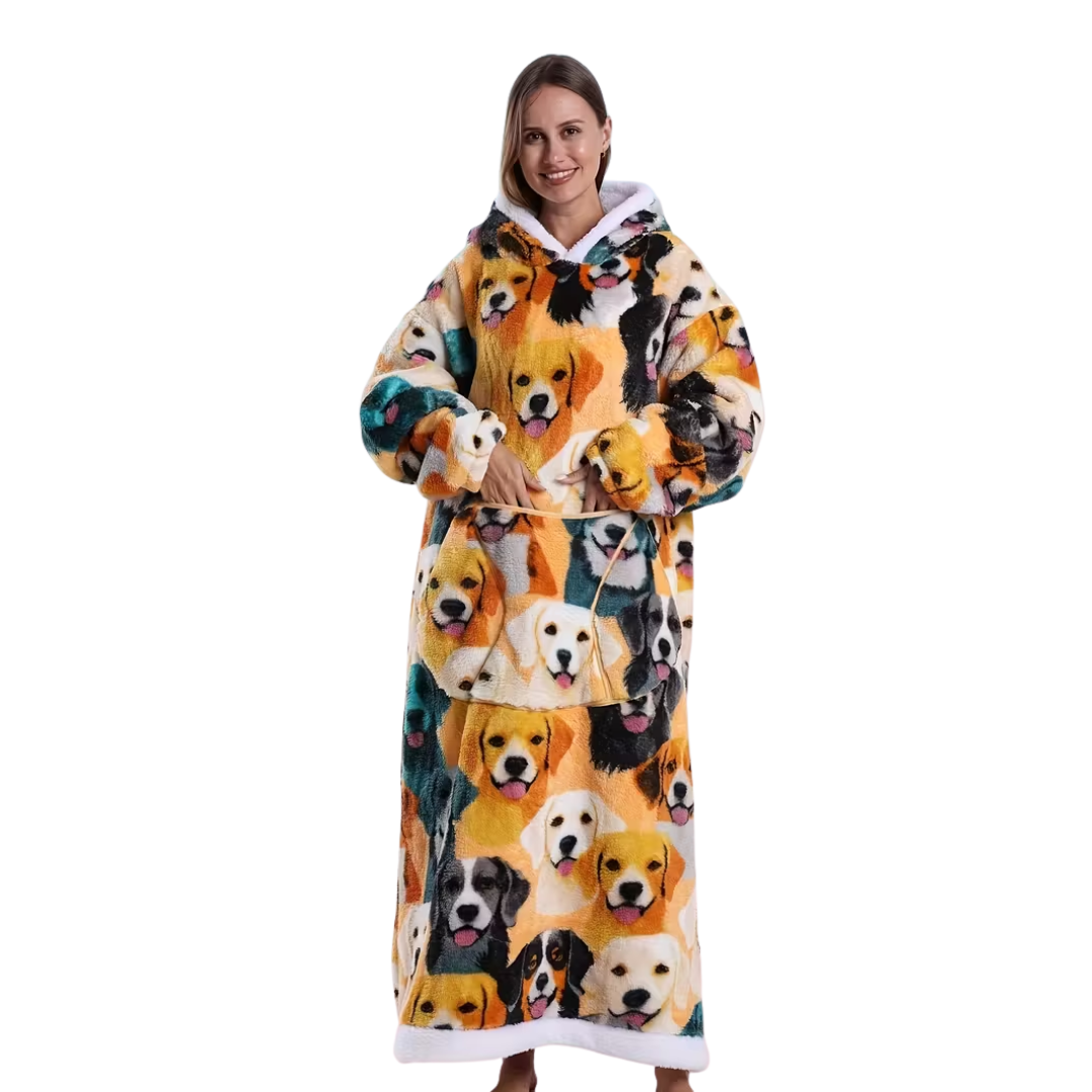 Julfluff™ hoodie – Perfekt för en varm och mysig jul🎄✨