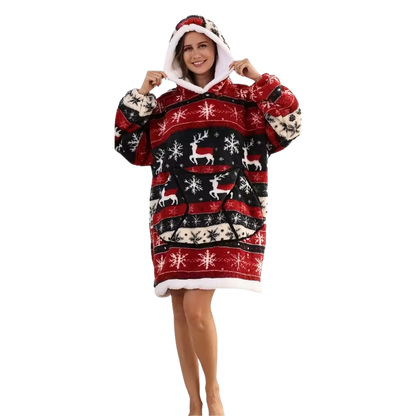 Julfluff™ hoodie – Perfekt för en varm och mysig jul🎄✨