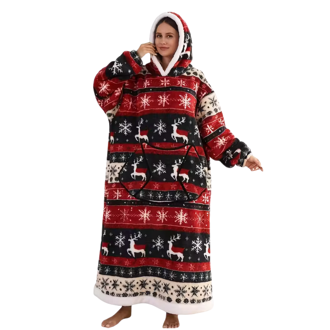 Julfluff™ hoodie – Perfekt för en varm och mysig jul🎄✨