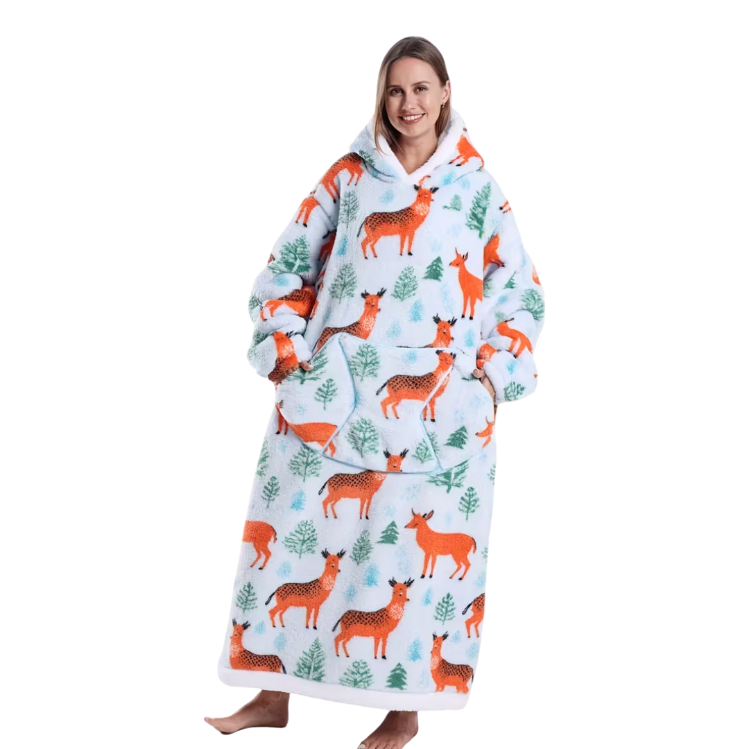 Julfluff™ hoodie – Perfekt för en varm och mysig jul🎄✨