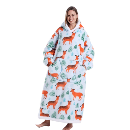 Julfluff™ hoodie – Perfekt för en varm och mysig jul🎄✨