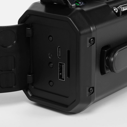 Svenskey Nödradio Pro | Din Livlina i Alla Krislägen – Håll Dig Uppkopplad När Det Verkligen Gäller med den Uppgraderade Nödradion (10 000 mAh)