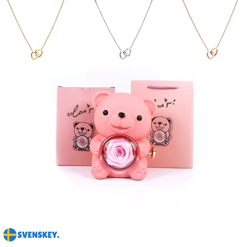 Kärleksbjörn med Halsband❤️
