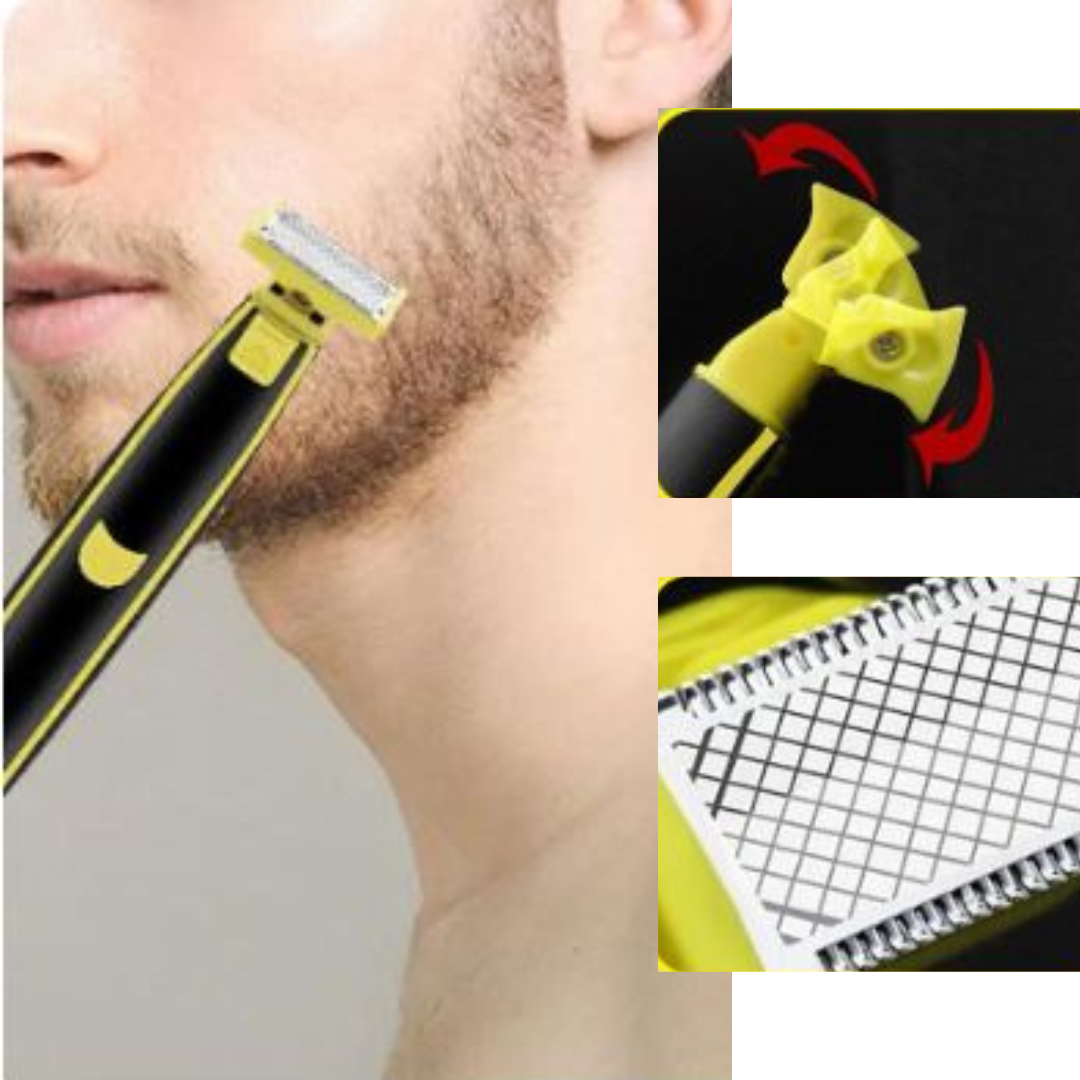 Snabbrak ElectricShaver - Rakapparat för Ansikte och Kropp