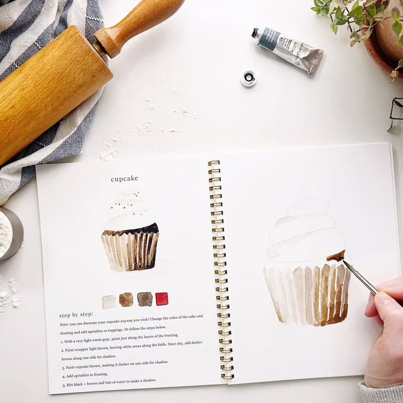 Färgharmoni™ | Tänd din kreativitet med vår inspirerande akvarellarbetsbok!