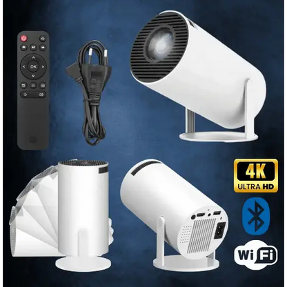 Mini Projektor – Trådlös Bluetooth/WiFi för Hemme